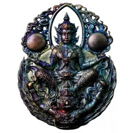พระราหูครองเมือง บรอนซ์รุ้ง