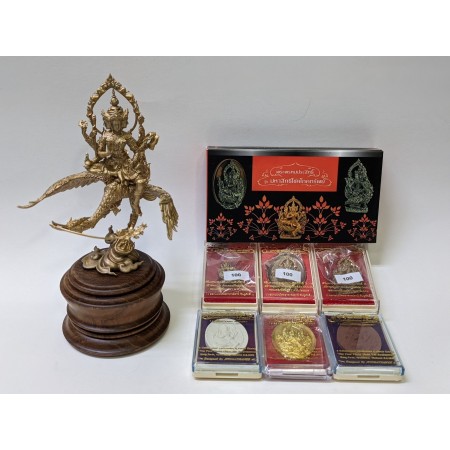 ชุด 7 องค์ (กล่องแดง Inter +พระบูชาบรอนซ์+อื่นๆ) มูลค่า 12,300 บาท