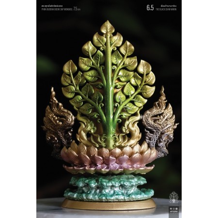 6.5 เลื่อมดำฌานวาริณ THE BLACK CHAN WARIN พระพุทธโพธิทรัพย์มงคล