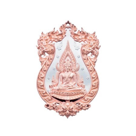 เหรียญหล่อฉลุ 4 มิติ พระพุทธชินราช เนื้อบรอนซ์นอก (สำริด)