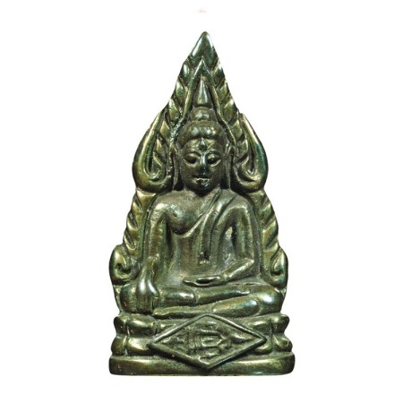 รูปหล่อลอยองค์พระพุทธชินราช (พิมพ์เสาร์ 5) เนื้อเมฆสิทธิ์